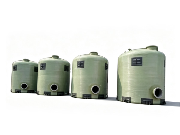 Vertical FRP Liquid Storage Tank