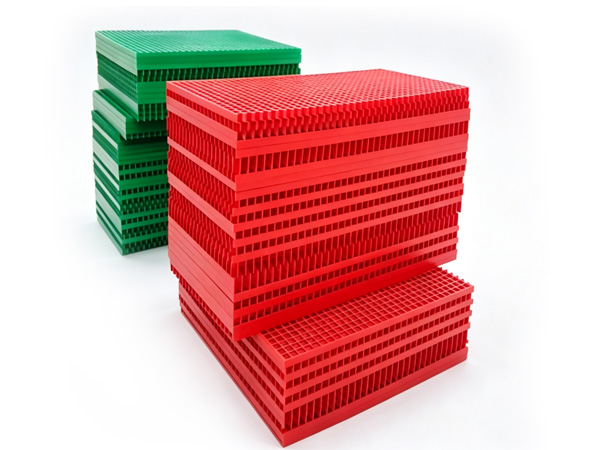 Red FRP Grating