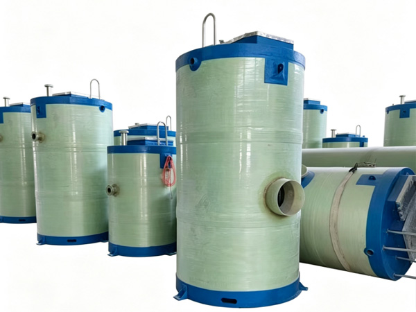 Multi-size FRP Pump Station