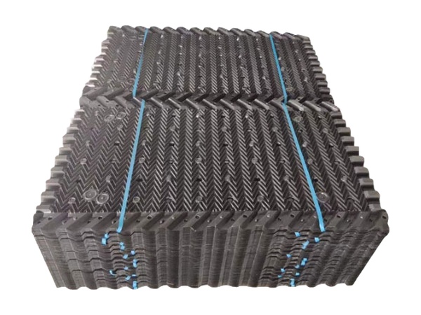 Black Cross-corrugated Cooling Tower Fill