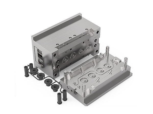Two-plate Round Cover Injection Mold